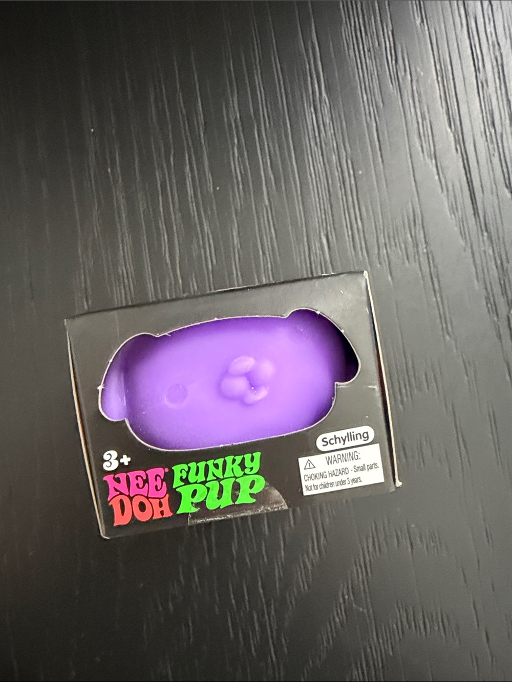 NeeDoh Funky Pup Purple Squeeze Toy by Schylling